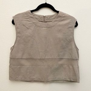 See through crop top for summer